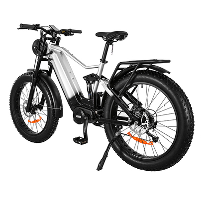 Bici elettrica Fat Tire Ebike 26*4.0 Fat Tire Ebike retrò vintage con sospensione completa da 1000 W