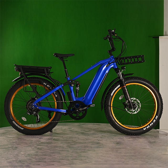Bike Eletcirc a doppia batteria Eletcirc ad alta potenza moto mozzo per pneumatici a grasso da 1500 W