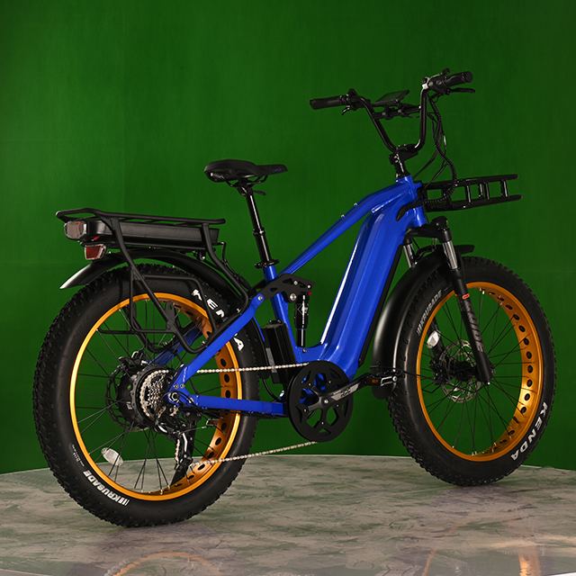 Bike Eletcirc a doppia batteria Eletcirc ad alta potenza moto mozzo per pneumatici a grasso da 1500 W