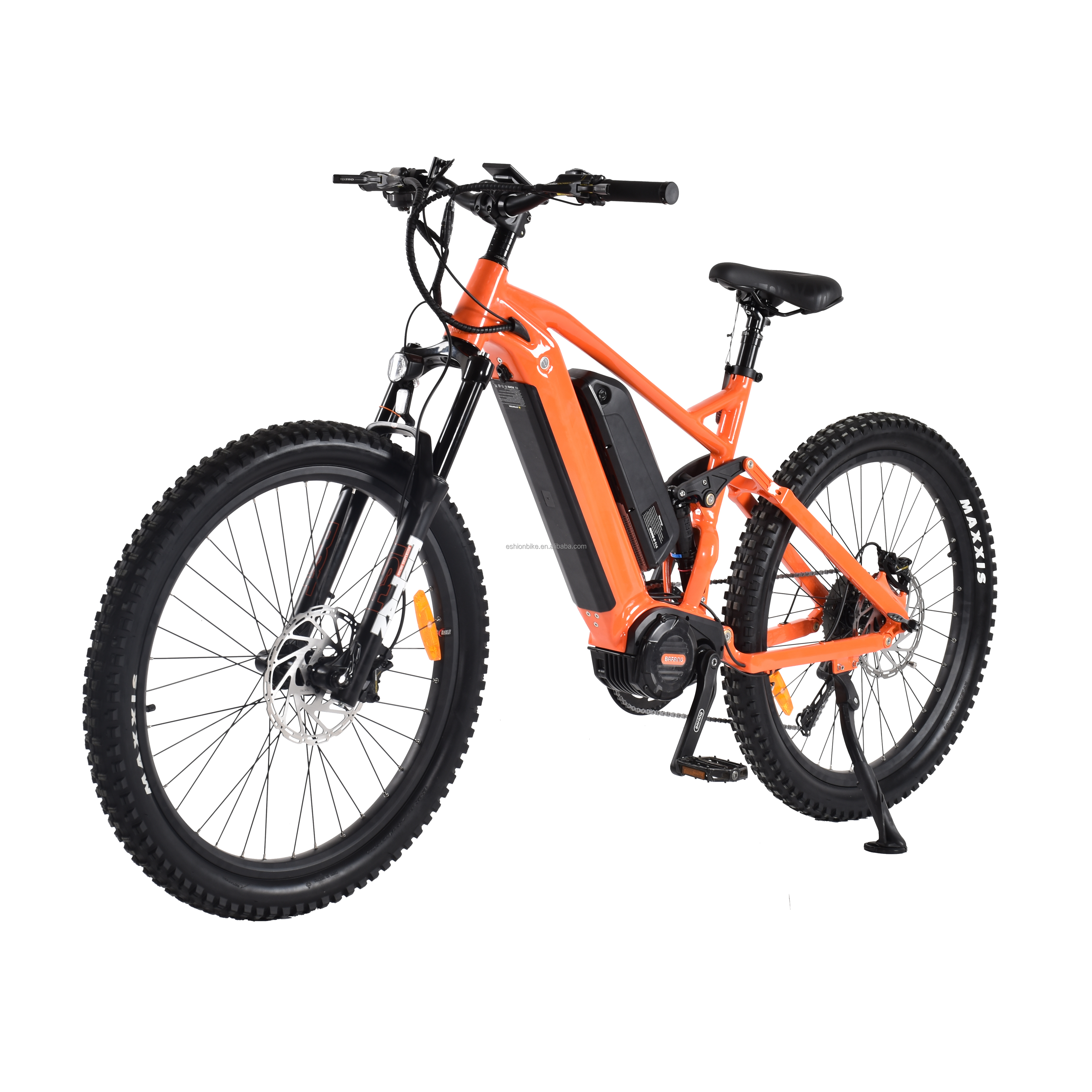 Bike a motore a medio trasmissione MTB a doppia batteria MTB potente mountain bici elettrica di montagna