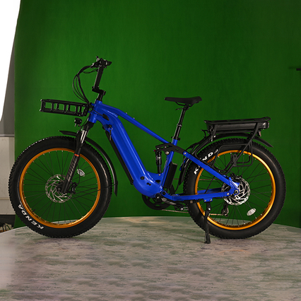 Bike Eletcirc a doppia batteria Eletcirc ad alta potenza moto mozzo per pneumatici a grasso da 1500 W