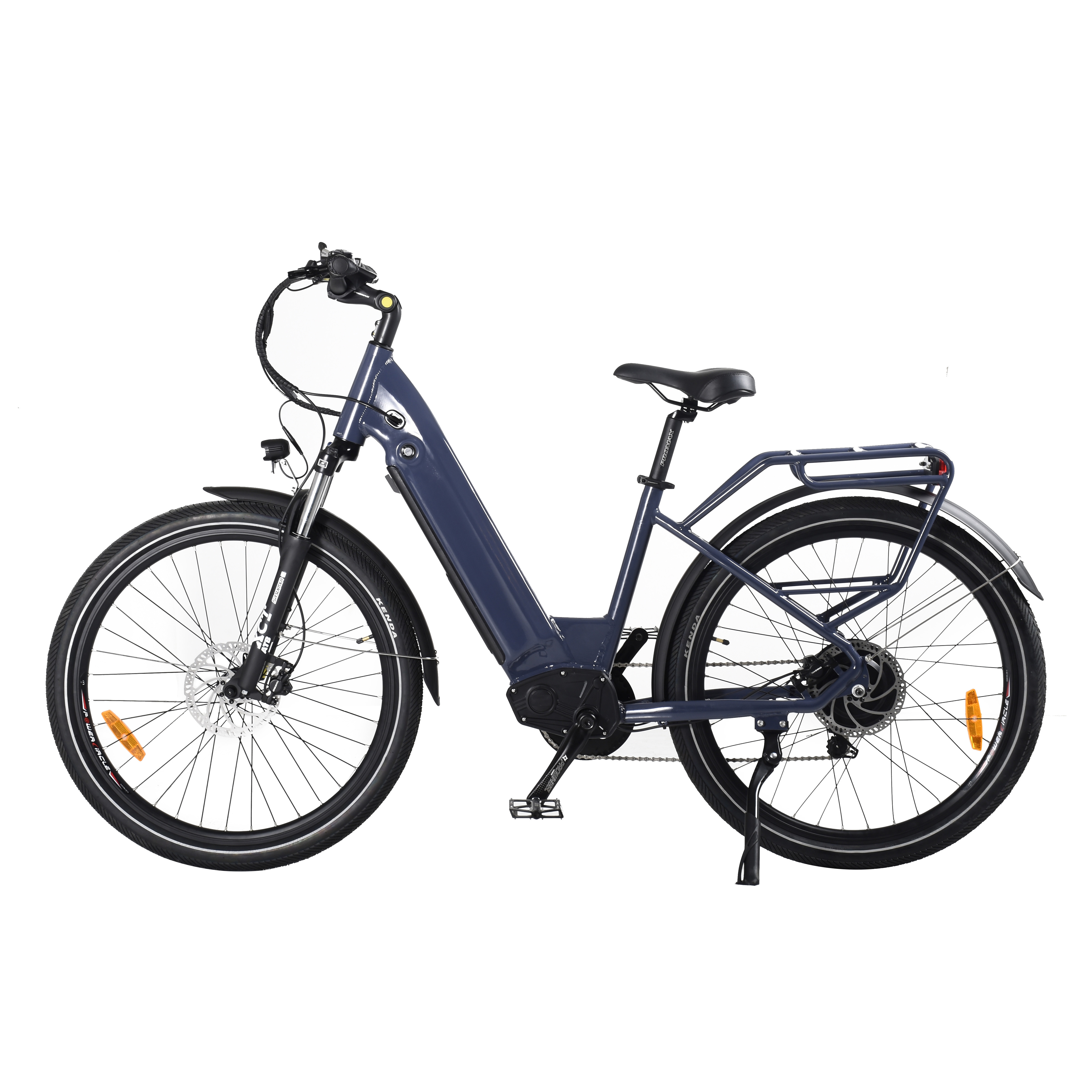 Bici da città elettrica per pneumatici Hard Tail Tiner da 500 W con mozzo posteriore per bici elettrica 