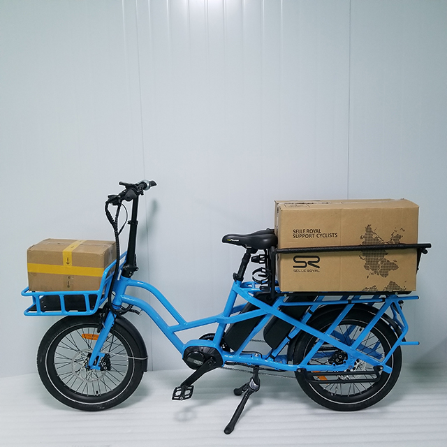 Cestino per bici da carico elettrico con design in lega di alluminio
