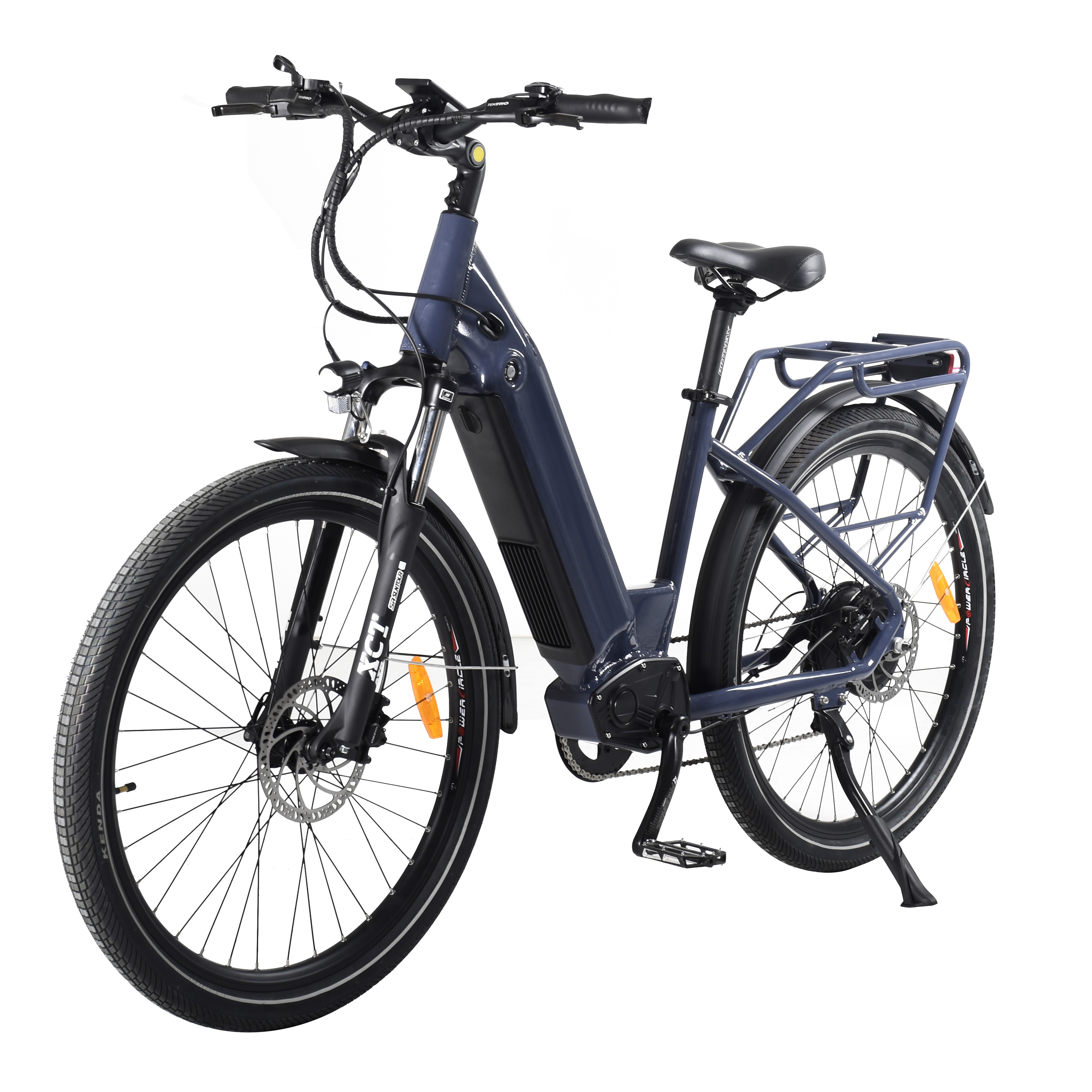 Bici da città elettrica per pneumatici Hard Tail Tiner da 500 W con mozzo posteriore per bici elettrica 
