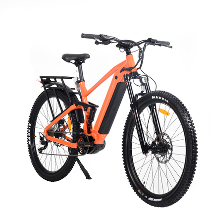 Bici elettrica a sospensione completa da 250 W adatta per la bici a motore Bafang Mid Drive per pendolarismo quotidiano